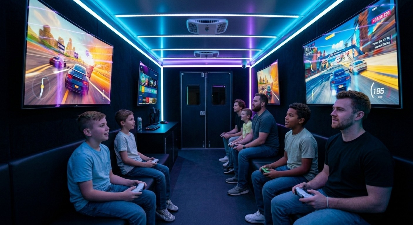Console Party Setup